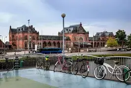 Foto station station Groningen